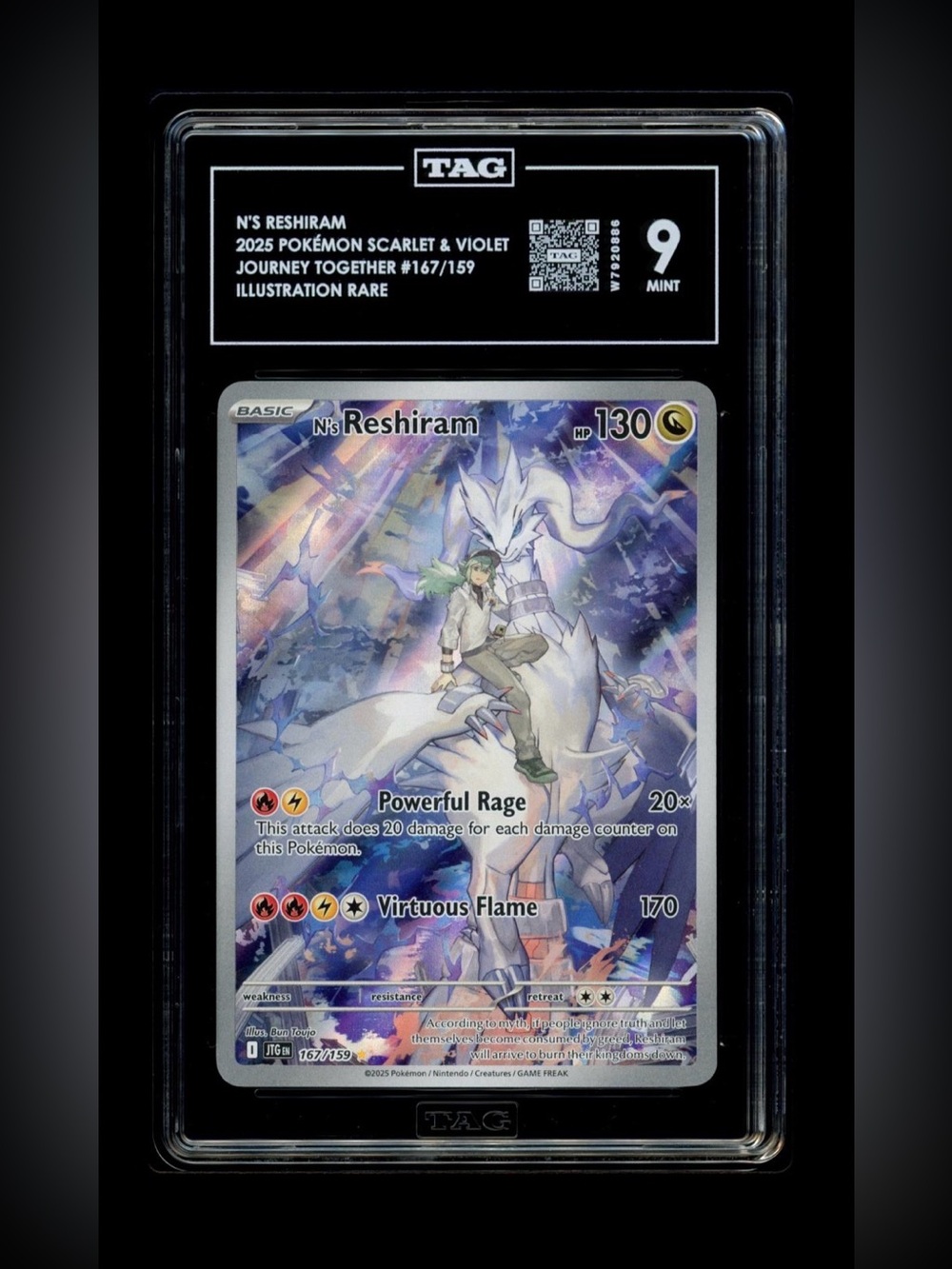 TAG 9 - N’s Reshiram 167/159